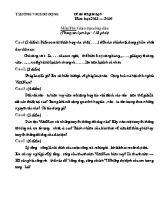 Đề thi HS giải lớp 9 Năm học 2015  2016 Môn Thi Giáo dục công dân - Trương thcs Đỗ Động